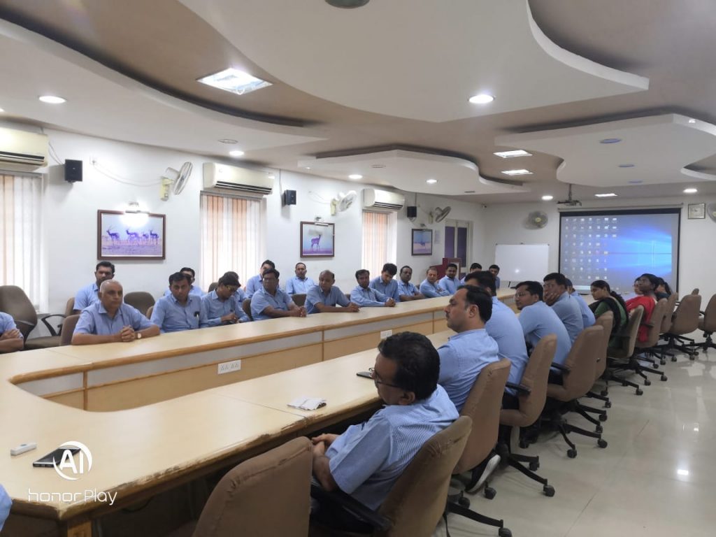 Spiritual Lecture & Awareness Session of God by Bhavnagar Center at PGVCL